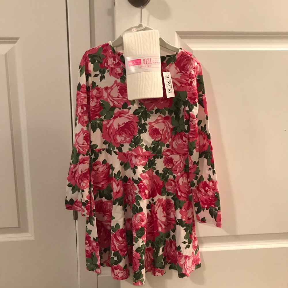 Dress with tights